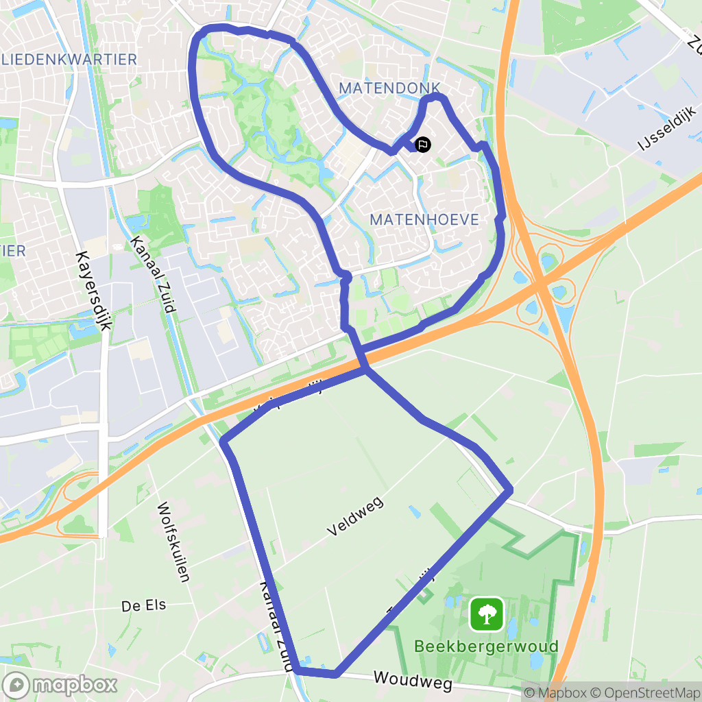 Apeldoorn: routekaart voor buitenactiviteiten - Netherlands