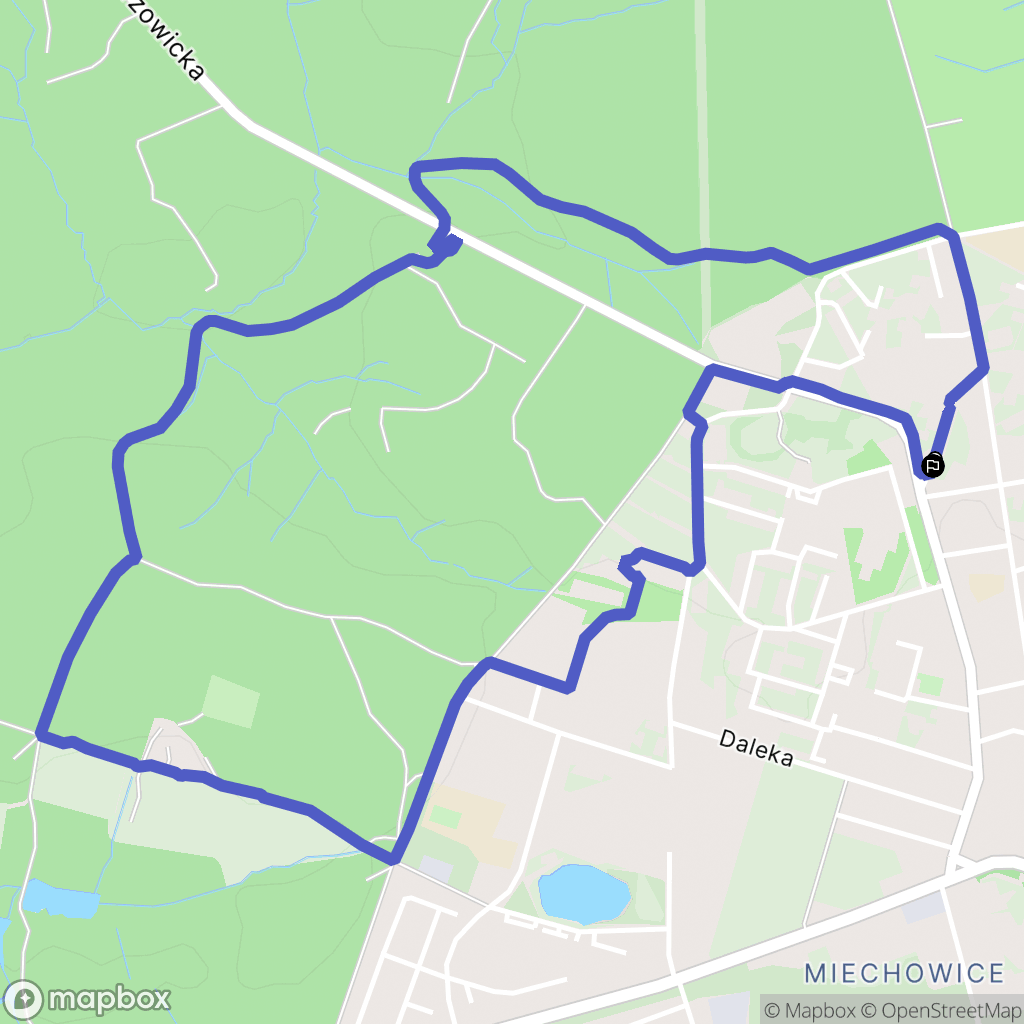 Bytom: mapa trasy - Poland