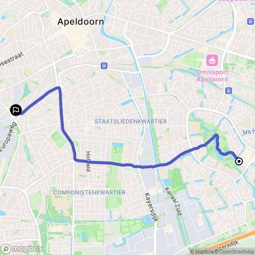 Apeldoorn: routekaart voor buitenactiviteiten - Netherlands