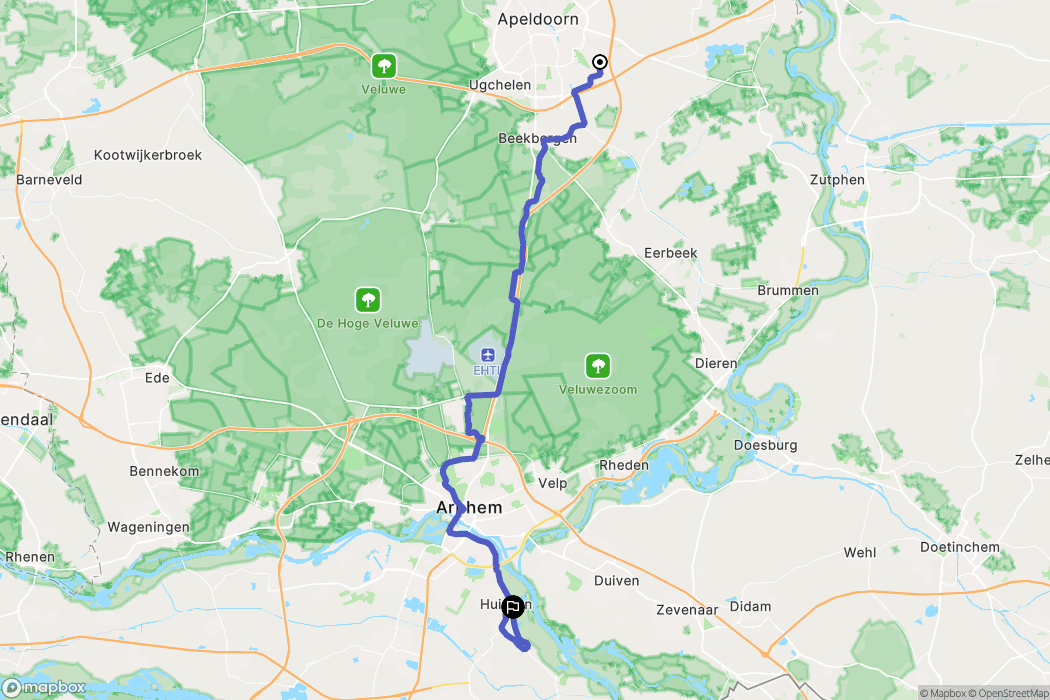 Apeldoorn: routekaart voor buitenactiviteiten - Netherlands