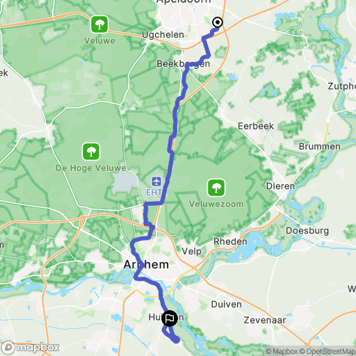 Apeldoorn: routekaart voor buitenactiviteiten - Netherlands