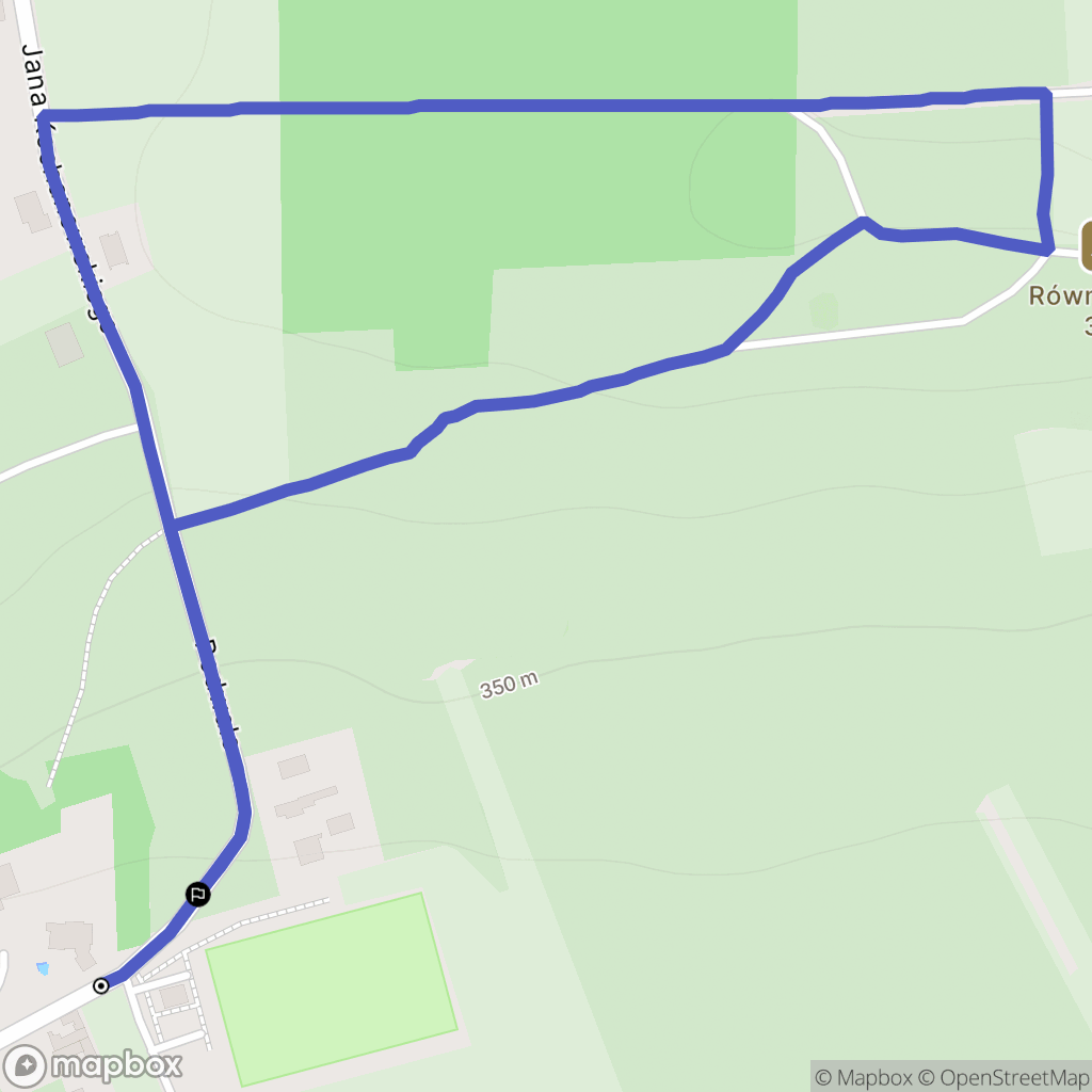 Strzyżowice: mapa trasy - Poland