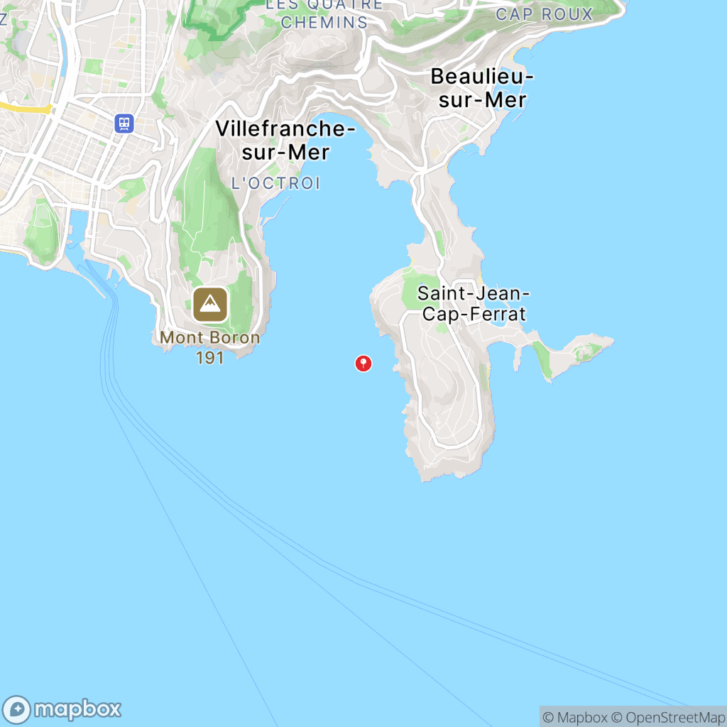 Carte de la zone de délimitation de randonnee-sentier-du-littoral-saint-jean-cap-ferrat-alpes-maritimes