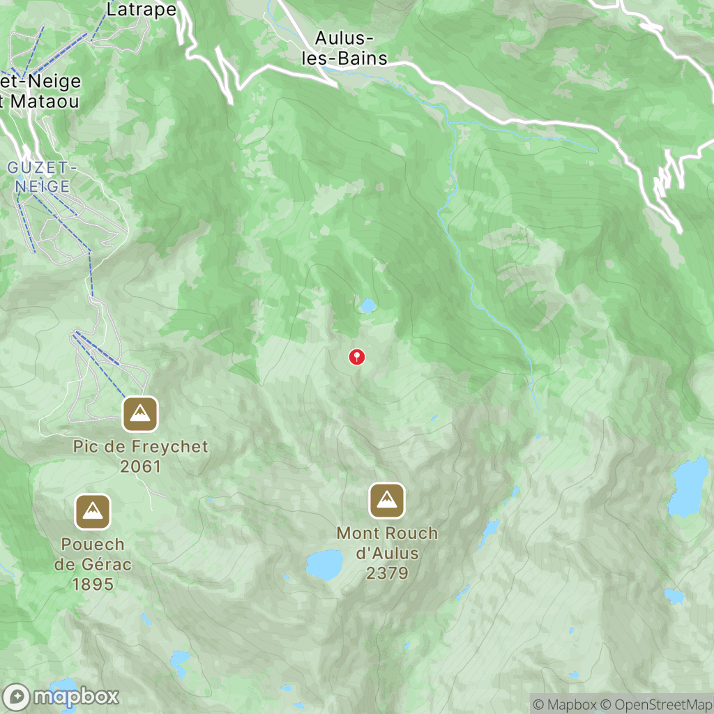 Carte de la zone de délimitation de randonnee-cascade-d-ars-ariege