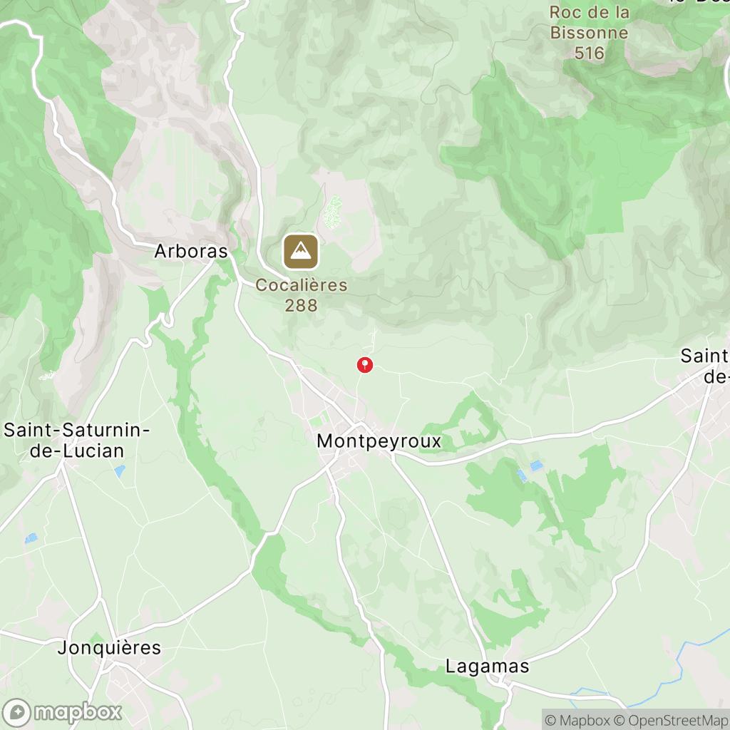 Carte de la zone de délimitation de randonnee-cirque-infernet-saint-guilhem