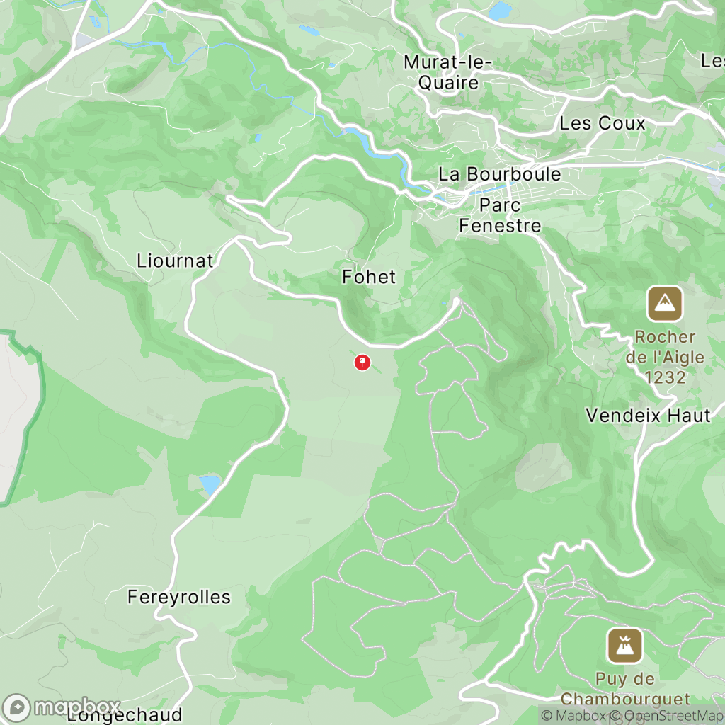 Carte de la zone de délimitation de randonnee-mont-dore-puy-de-dome