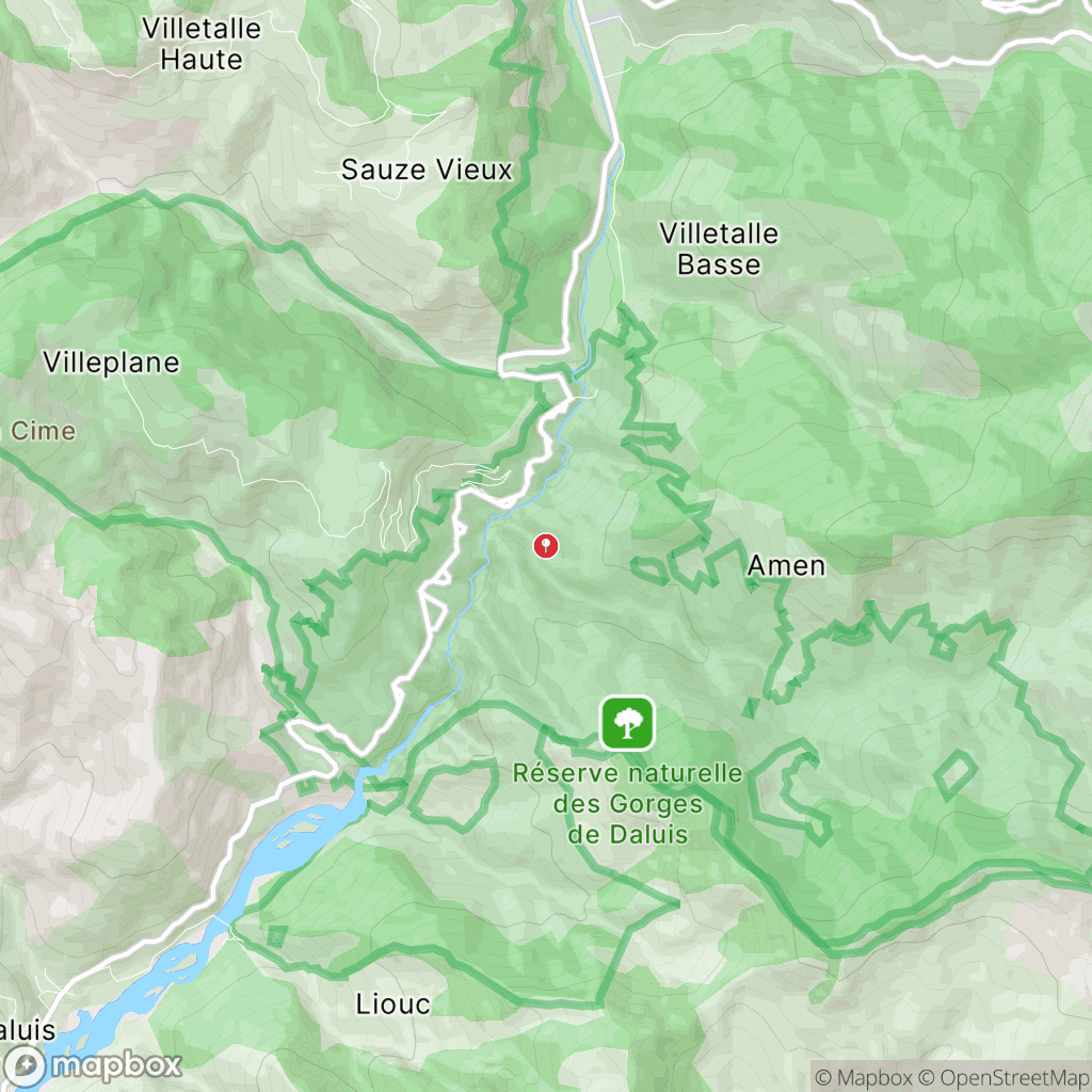 Carte de la zone de délimitation de randonnee-gorges-de-daluis