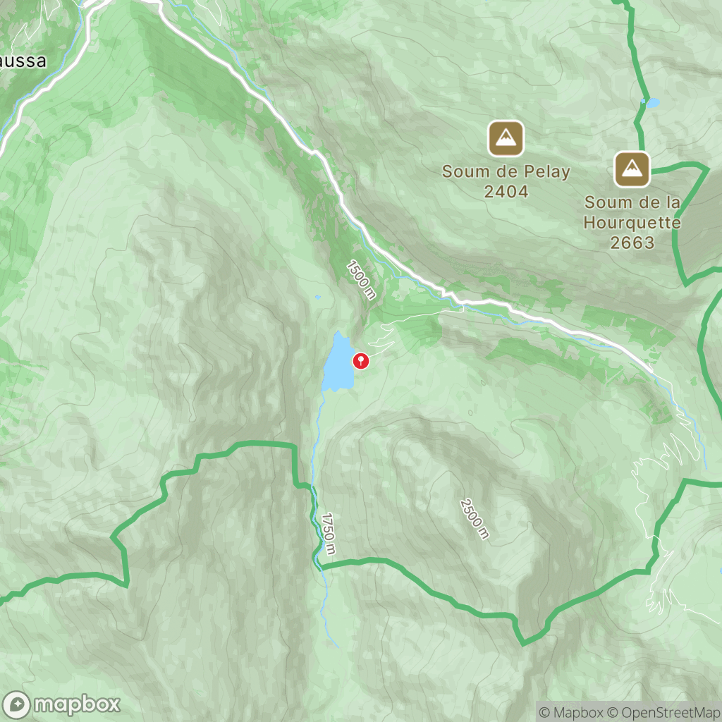 Carte de la zone de délimitation de randonnee-cirque-d-estaube