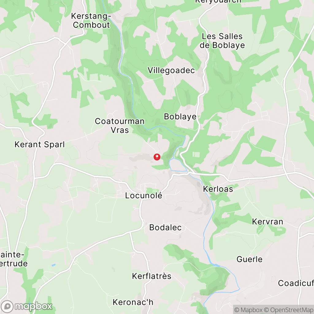Carte de la zone de délimitation de randonnee-roches-du-diable-bretagne