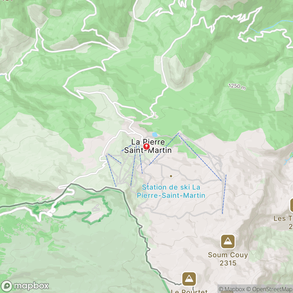 Carte de la zone de délimitation de randonnee-pic-d-anie-bearn-pyrenees