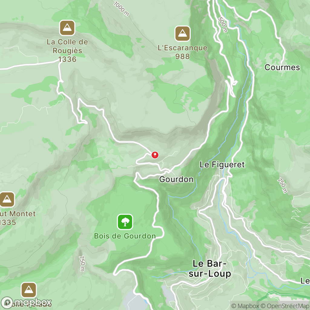 Carte de la zone de délimitation de randonnee-gorges-du-loup-alpes-maritimes