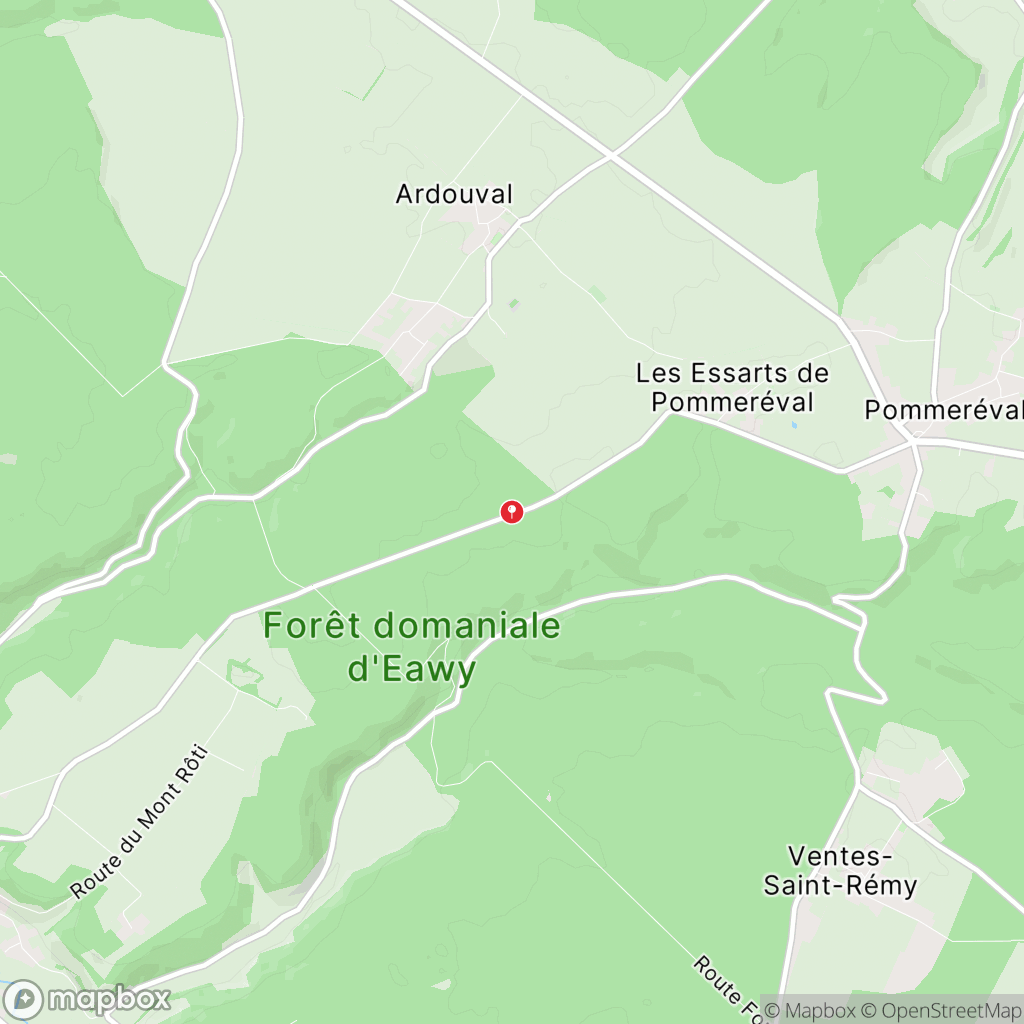 Carte de la zone de délimitation de randonnee-foret-d-eawy-pays-de-bray