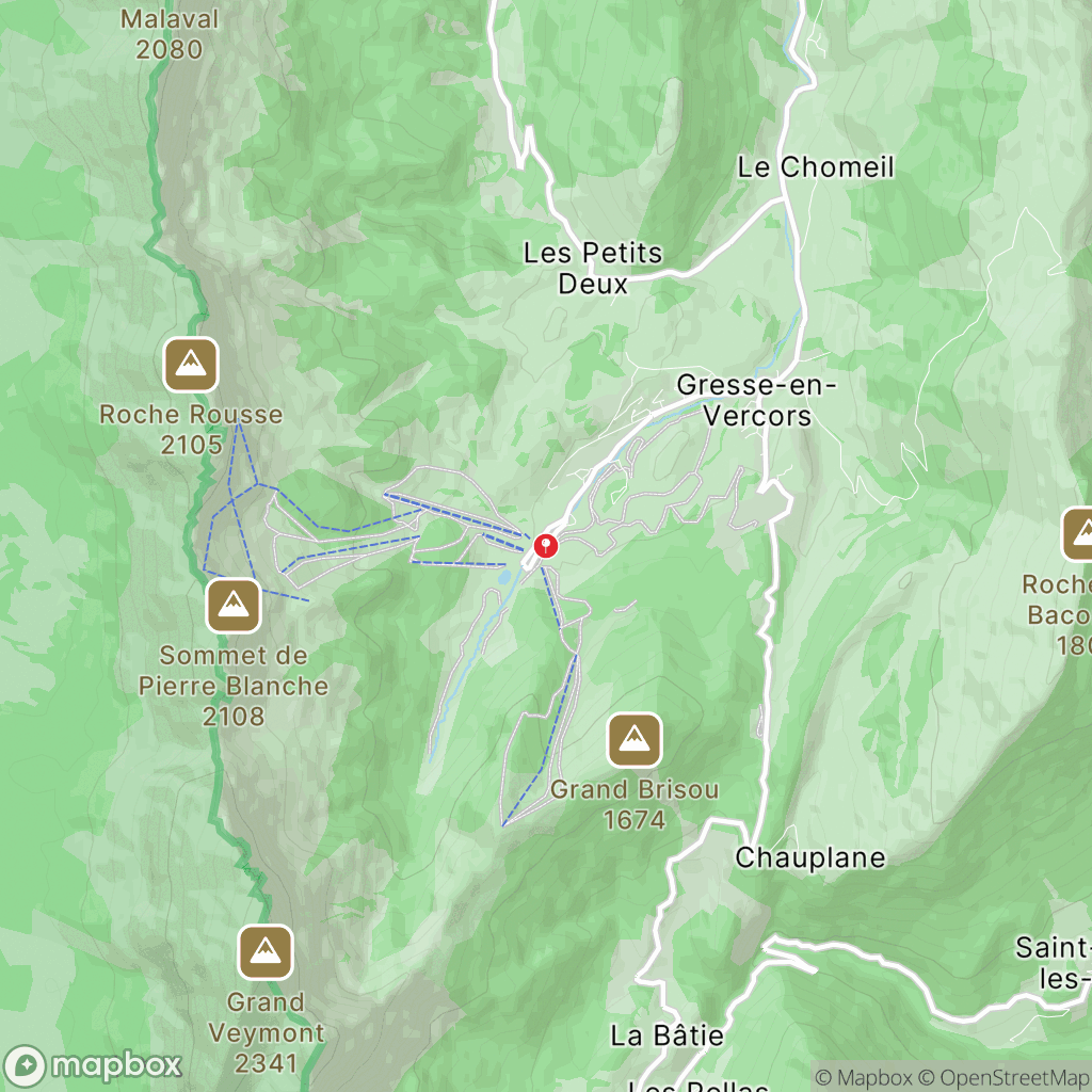 Carte de la zone de délimitation de randonnee-grand-veymont
