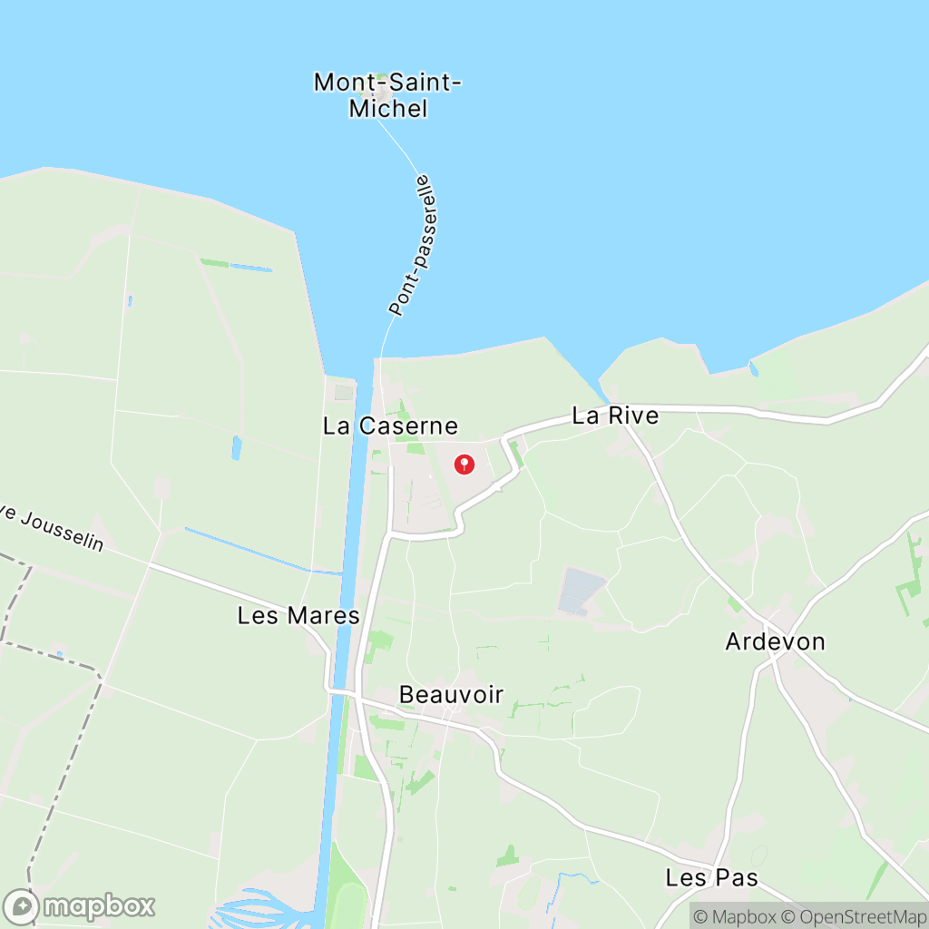 Carte de la zone de délimitation de randonnee-mont-saint-michel-manche