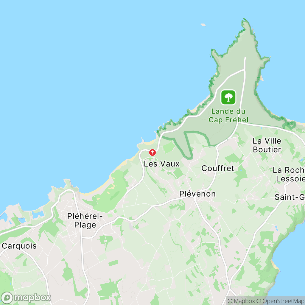 Carte de la zone de délimitation de randonnee-cap-frehel-bretagne