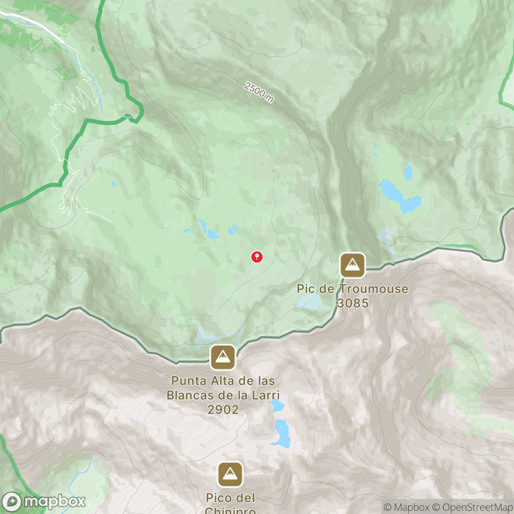 Carte de la zone de délimitation de randonnee-cirque-de-troumouse
