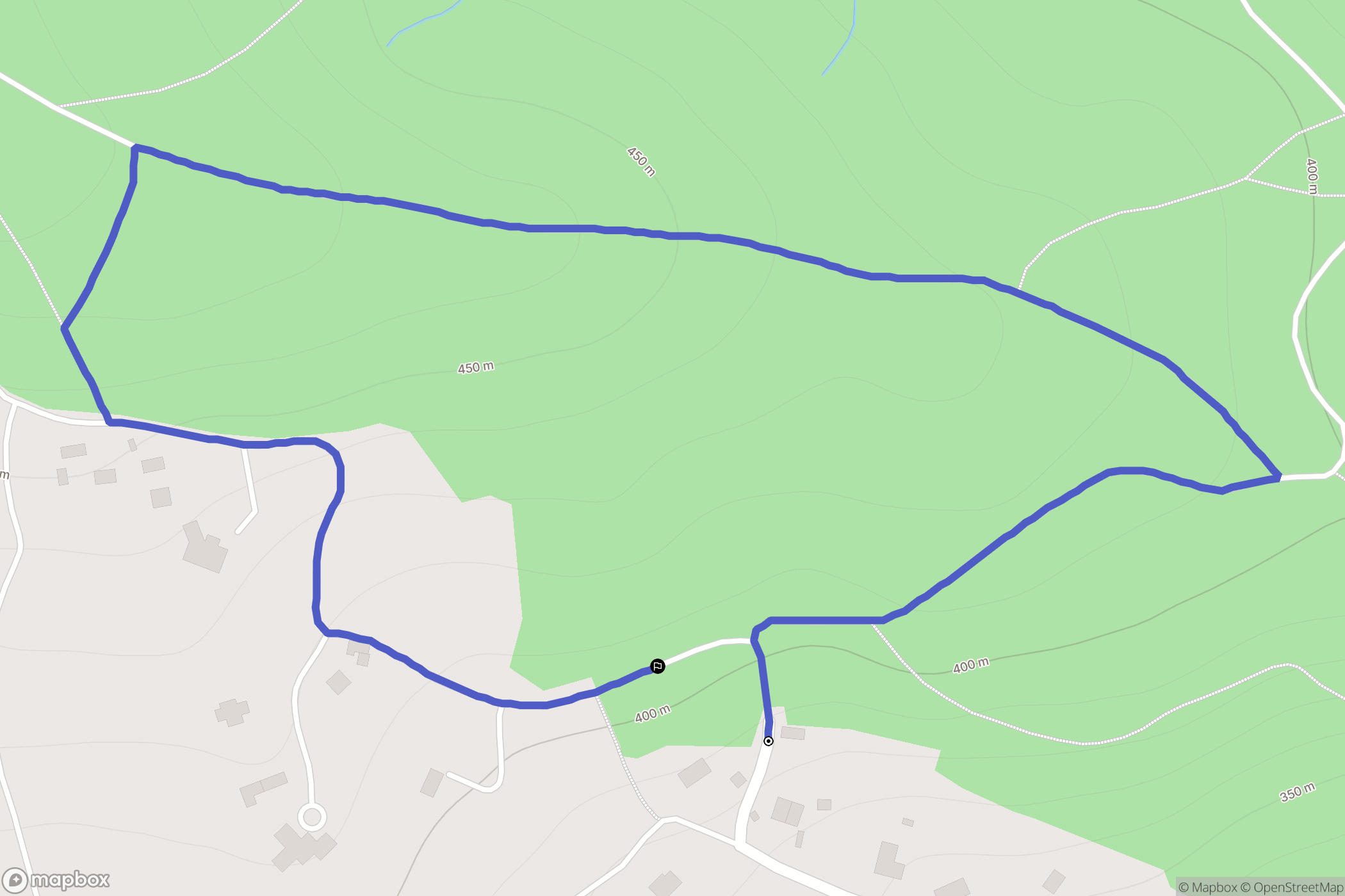 Chełmiec: mapa trasy - Poland