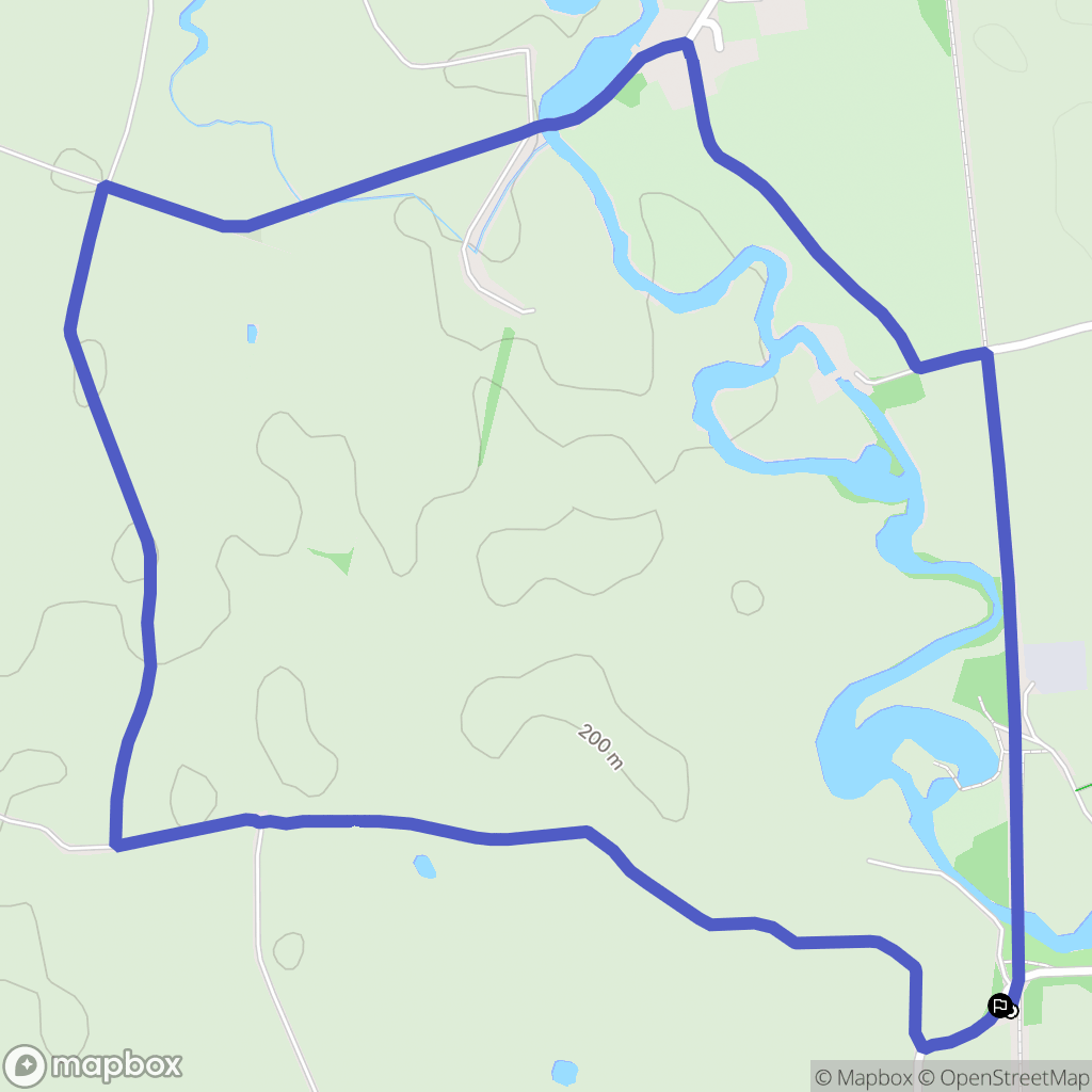 Cormatin : carte du parcours de randonnée - France