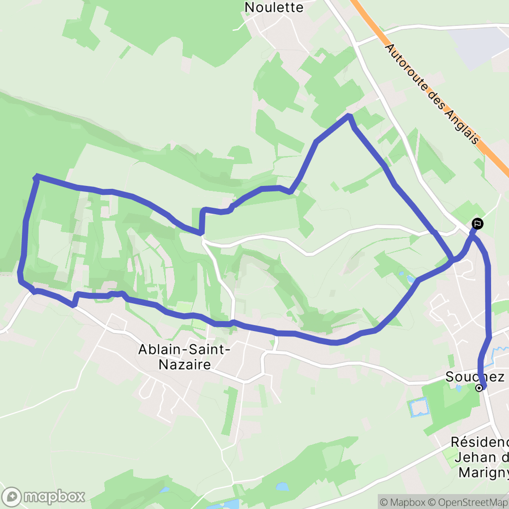 Souchez: routekaart voor buitenactiviteiten - France