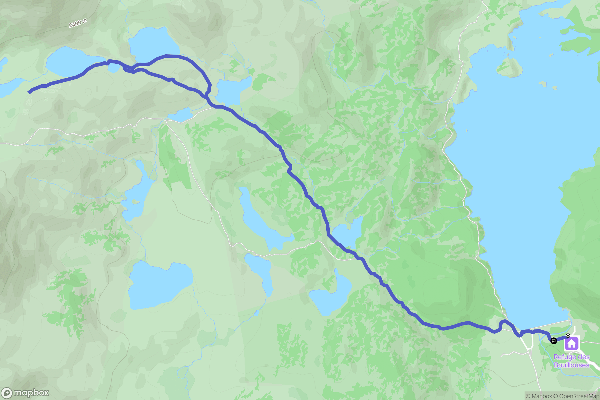 Les Angles: routekaart voor buitenactiviteiten - France