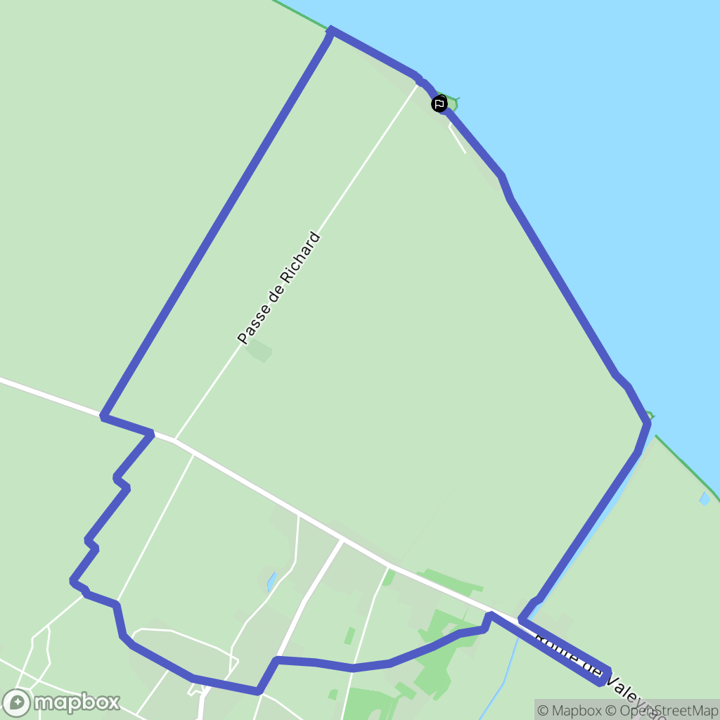 JAU-DIGNAC-ET-LOIRAC : carte du parcours de randonnée - France