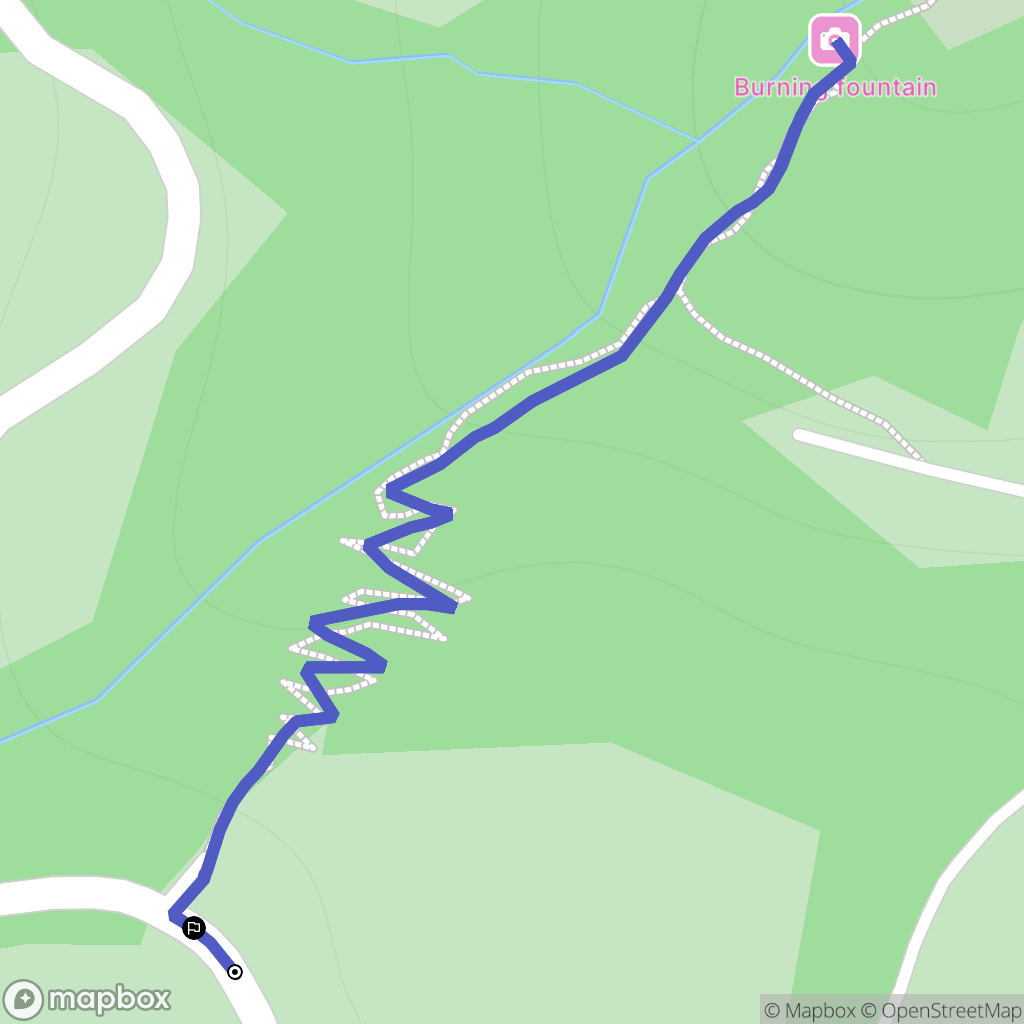Le Gua : carte du parcours de randonnée - France
