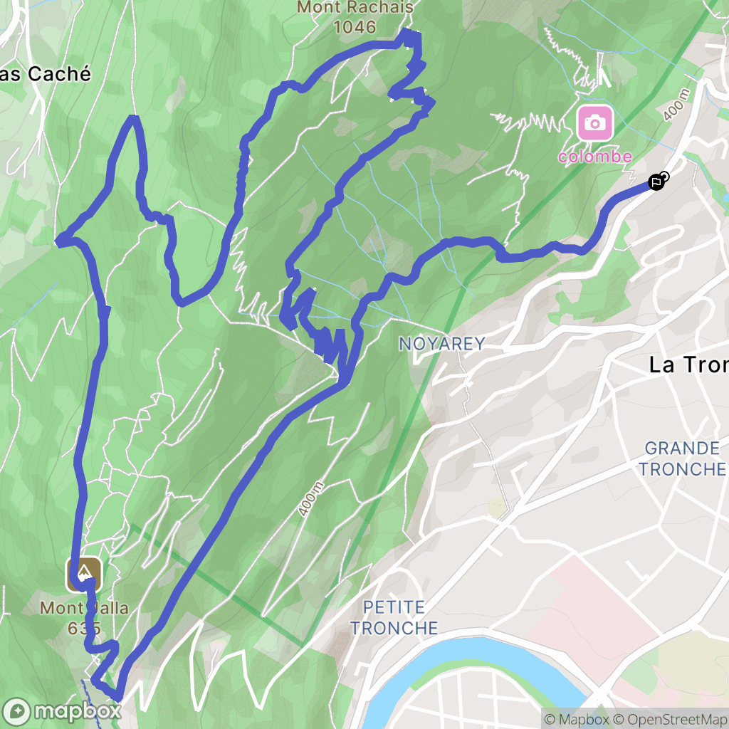 La Tronche: routekaart voor buitenactiviteiten - France