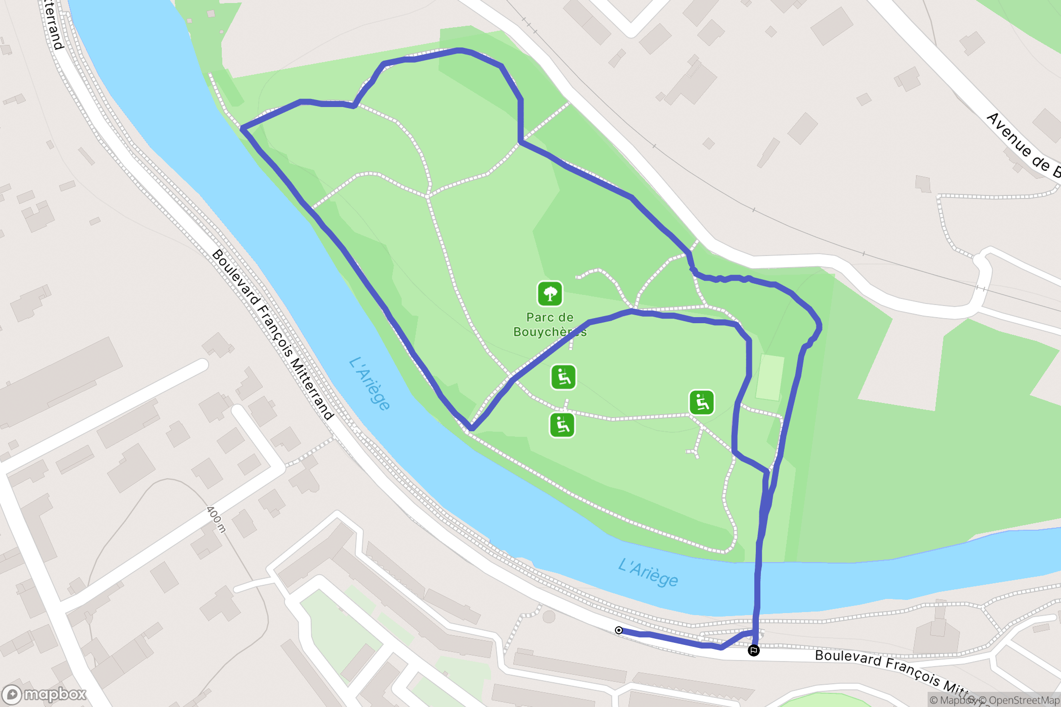 Foix: routekaart voor buitenactiviteiten - France