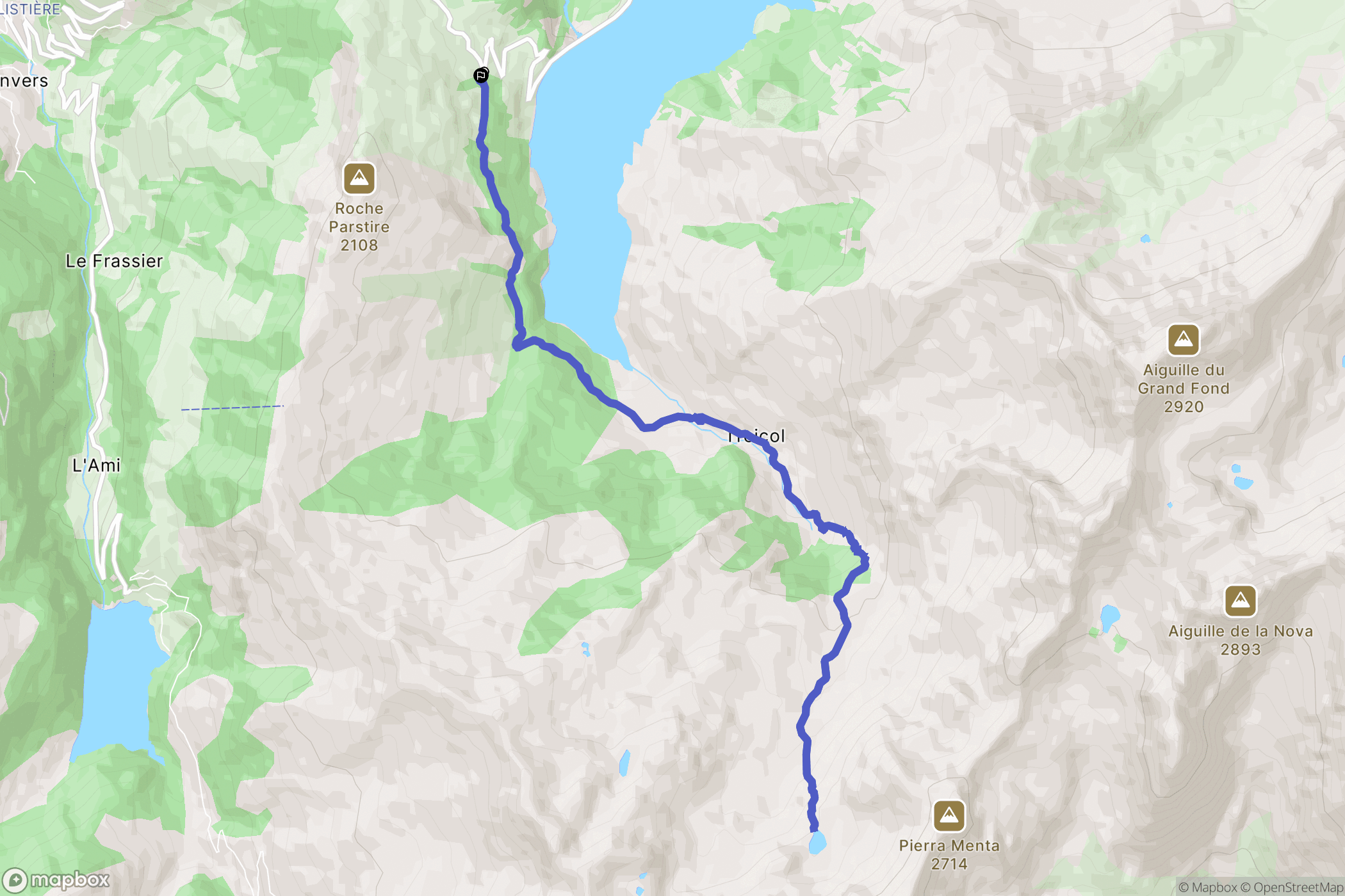 Beaufort: routekaart voor buitenactiviteiten - France