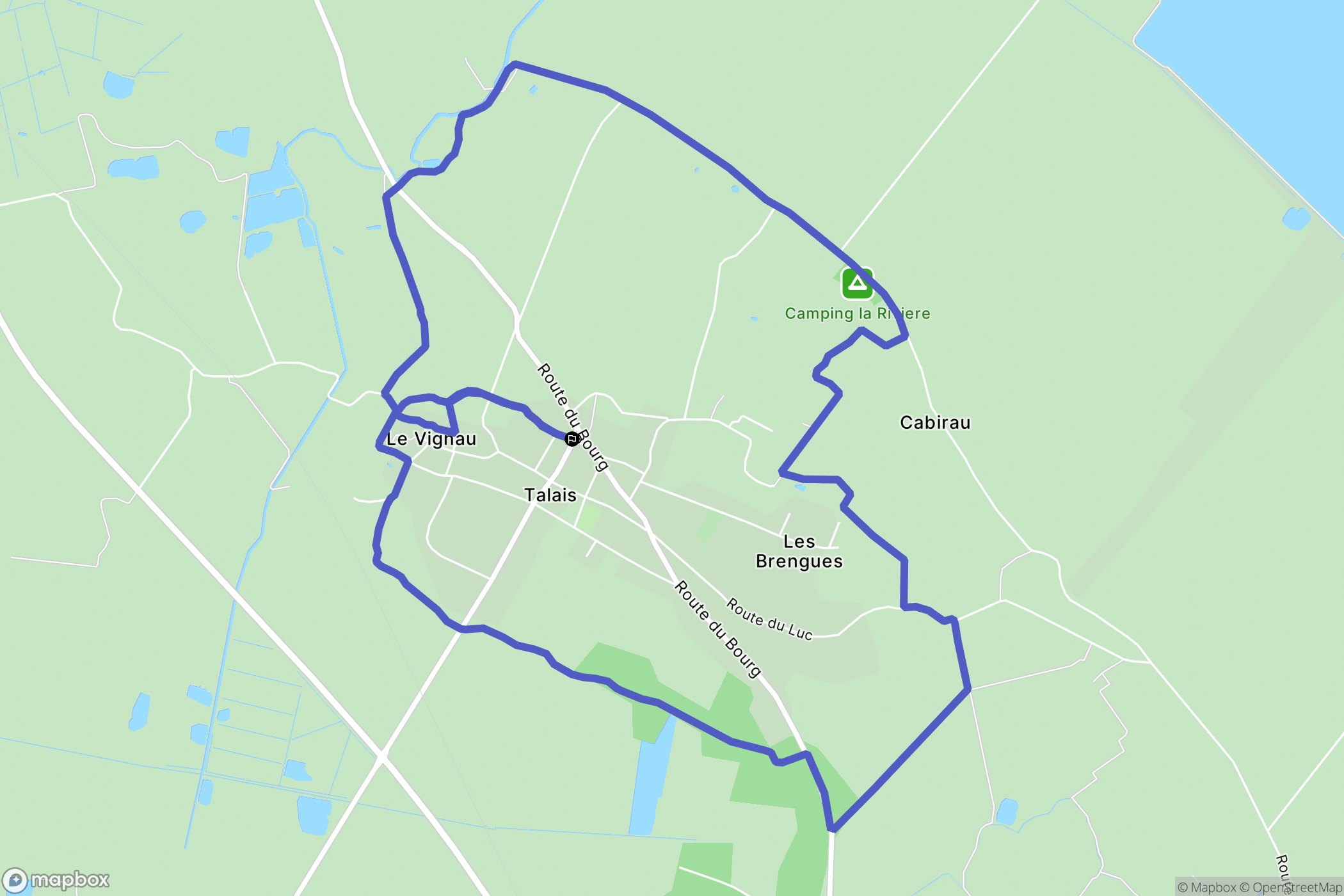 Talais: routekaart voor buitenactiviteiten - France