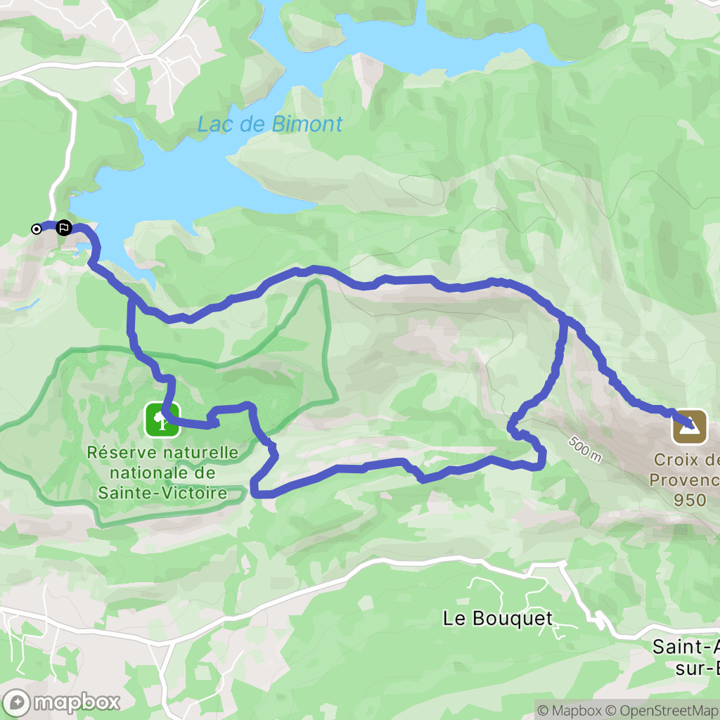 Saint-Marc-Jaumegarde: routekaart voor buitenactiviteiten - France