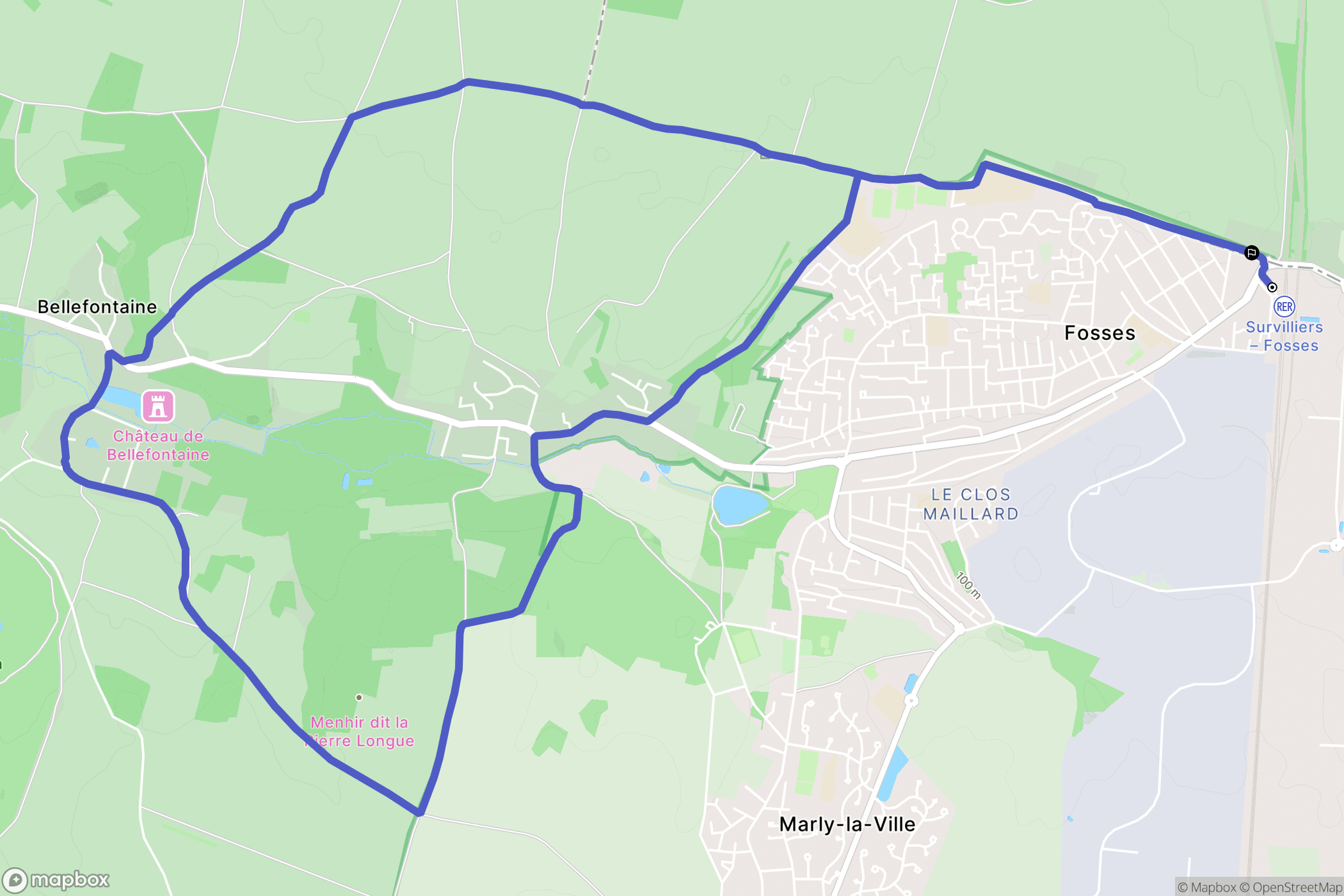 Fosses: routekaart voor buitenactiviteiten - France