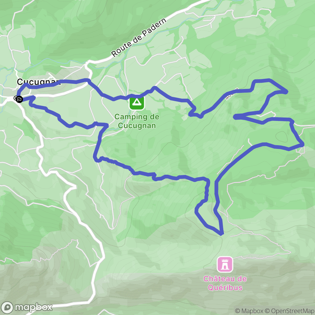 Cucugnan: routekaart voor buitenactiviteiten - France