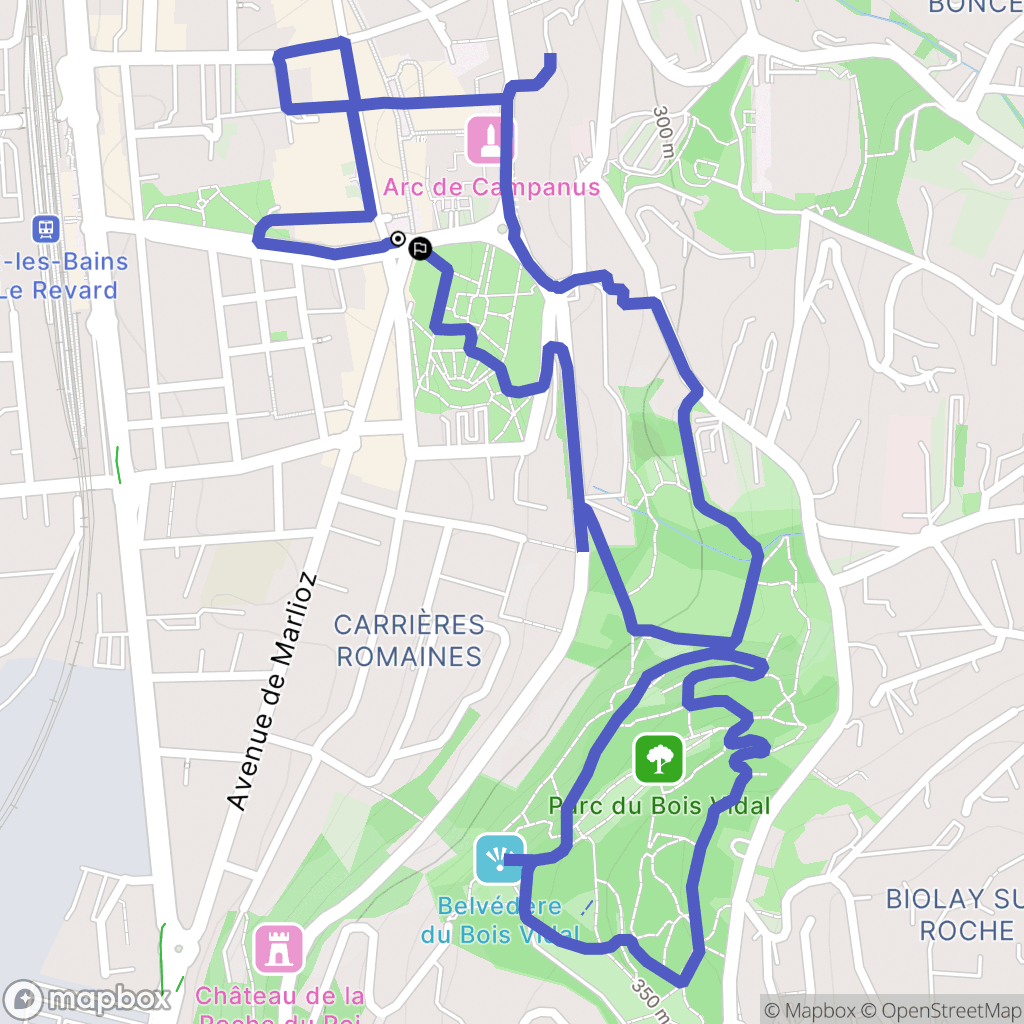 Aix-les-Bains: routekaart voor buitenactiviteiten - France