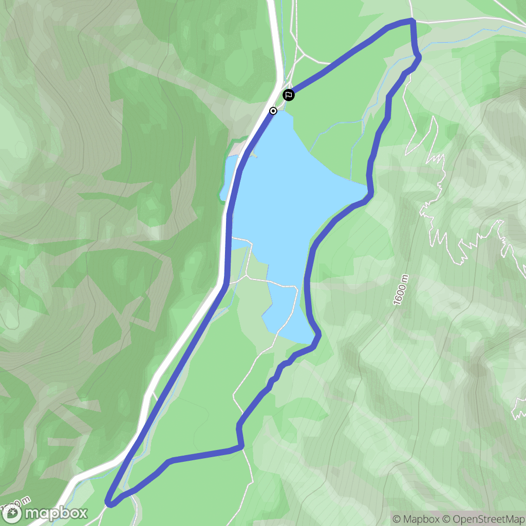 Cortina d'Ampezzo : carte du parcours de randonnée - Italy