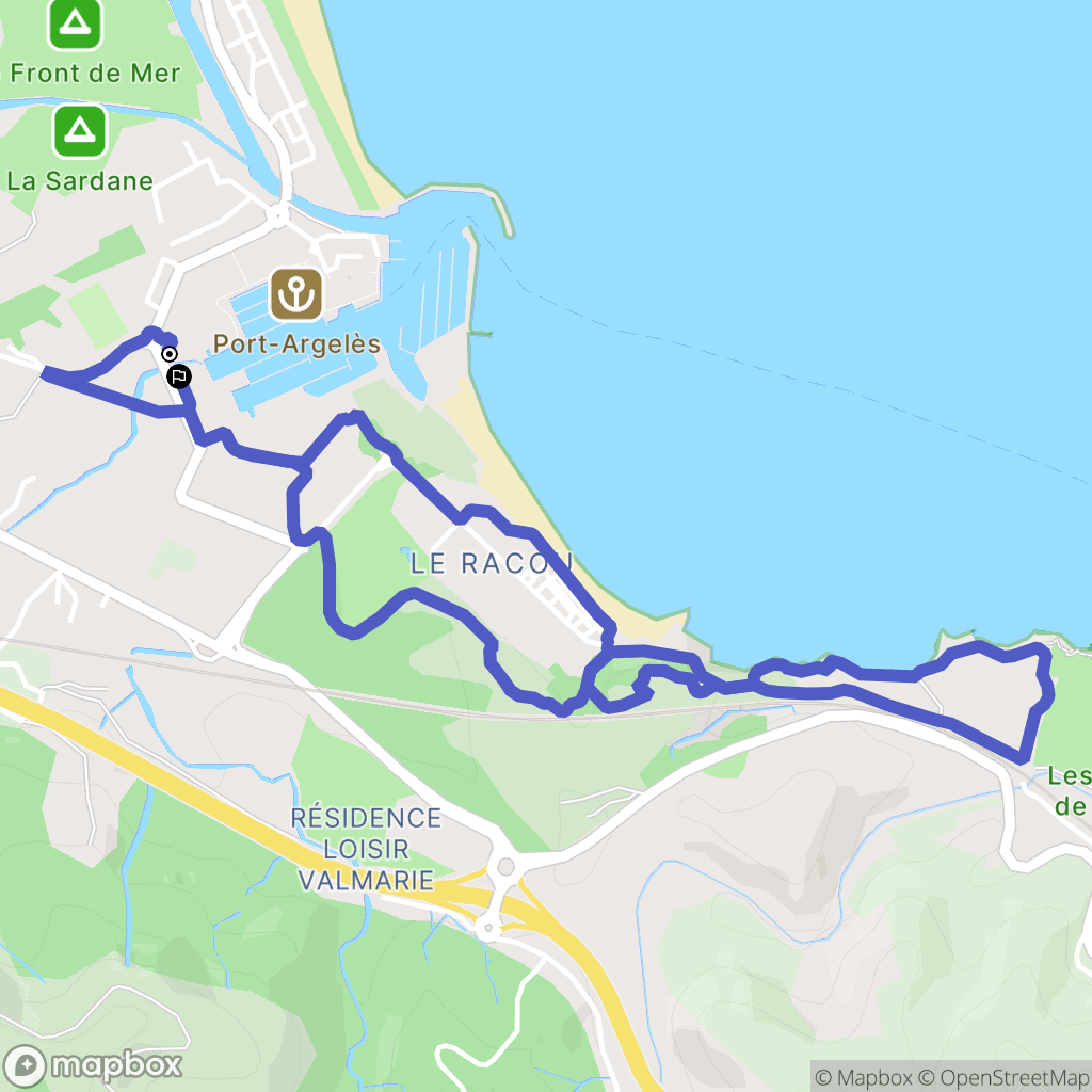 Argelès-sur-Mer: routekaart voor buitenactiviteiten - France