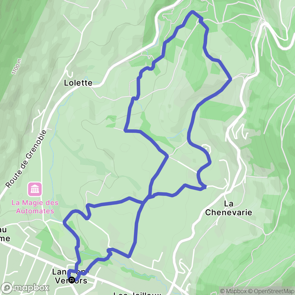 Lans en Vercors: routekaart voor buitenactiviteiten - France