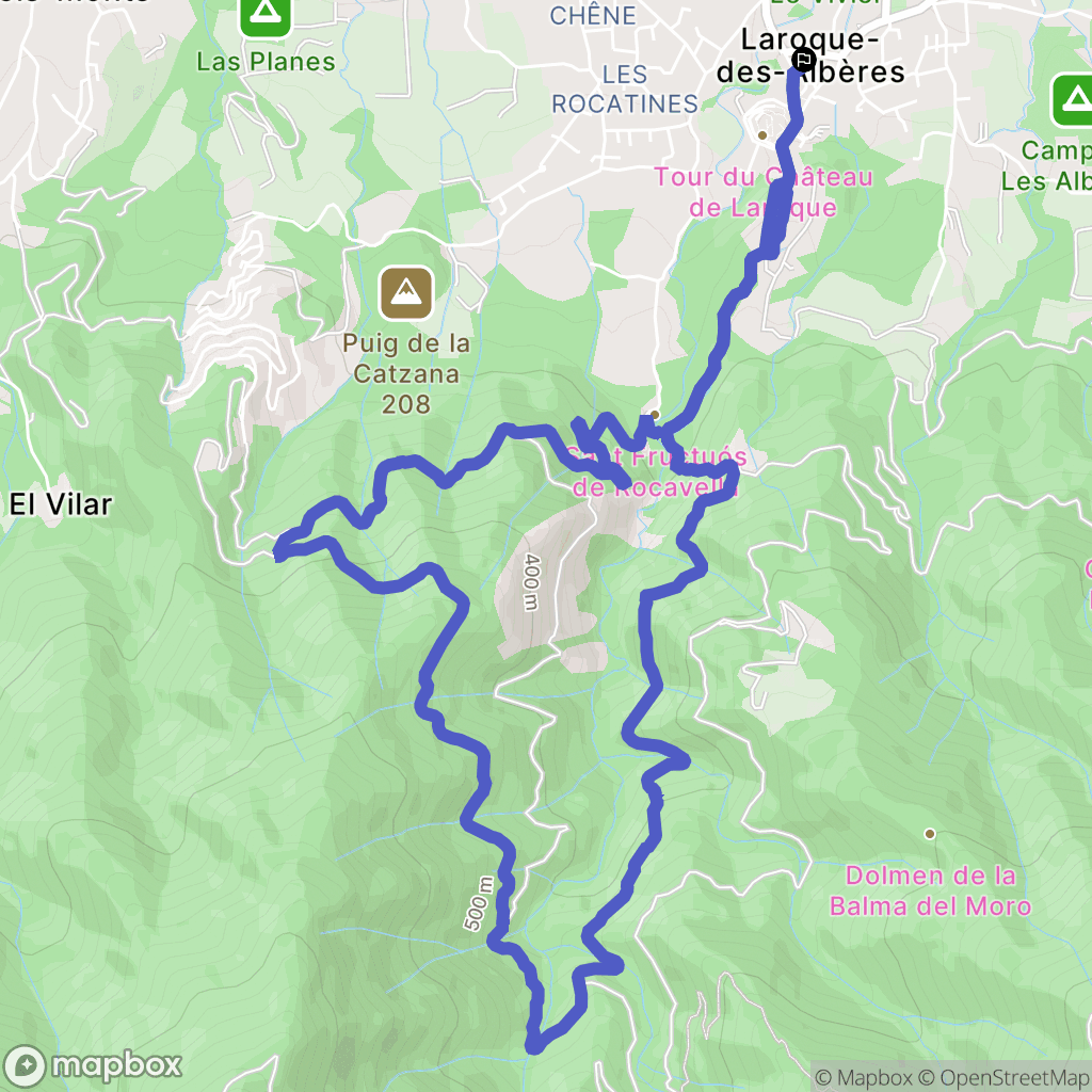 Laroque-des-Albères: routekaart voor buitenactiviteiten - France