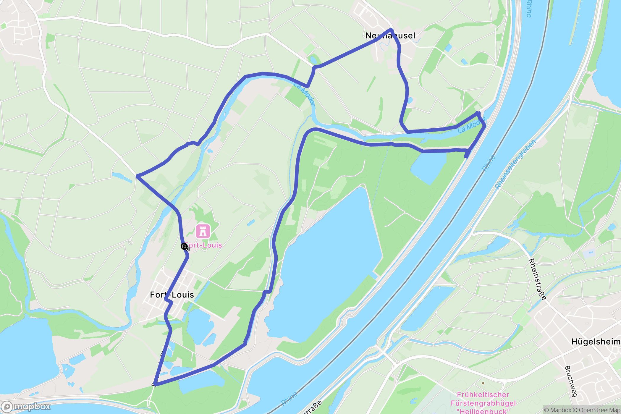 Fort-Louis: routekaart voor buitenactiviteiten - France