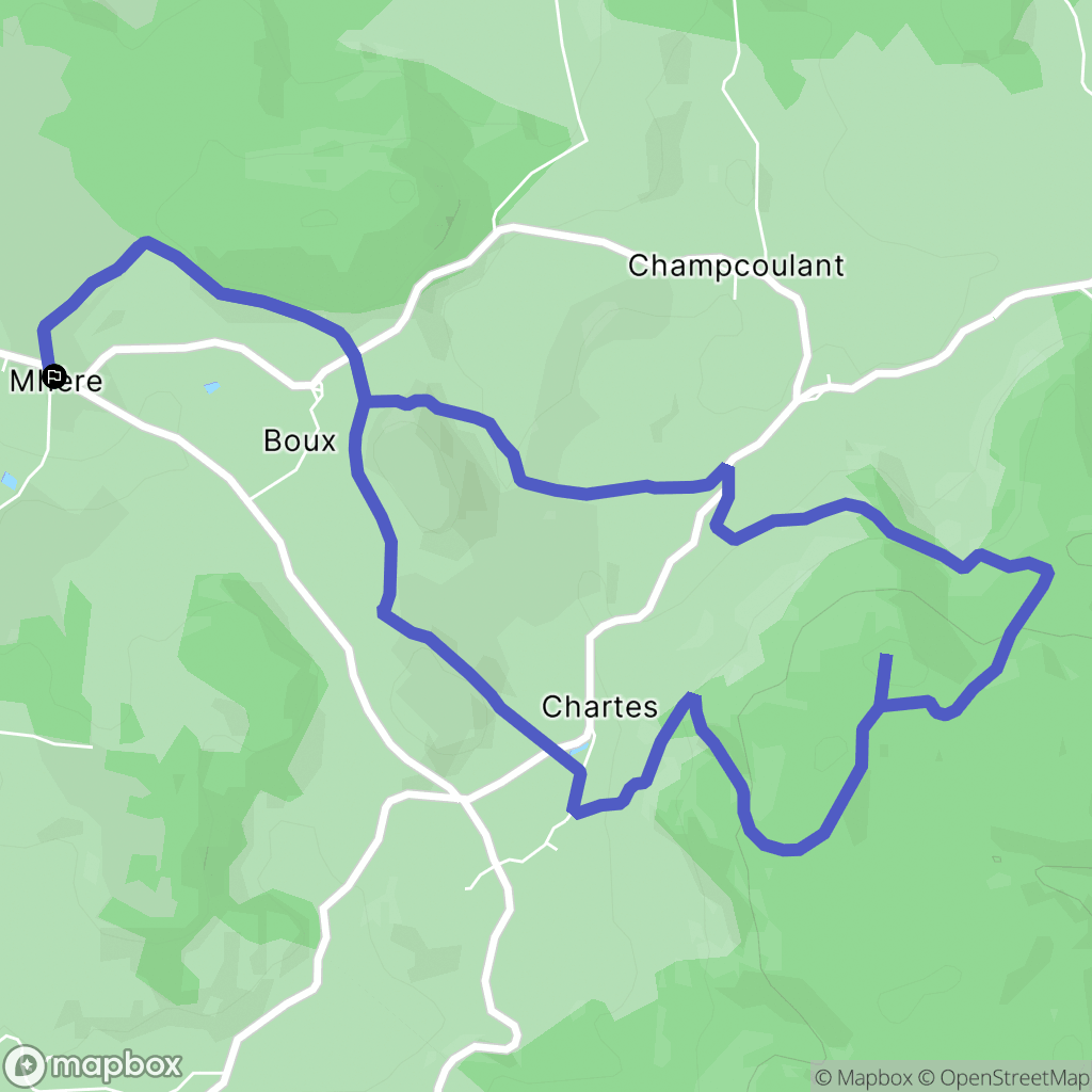 Mhère: routekaart voor buitenactiviteiten - France