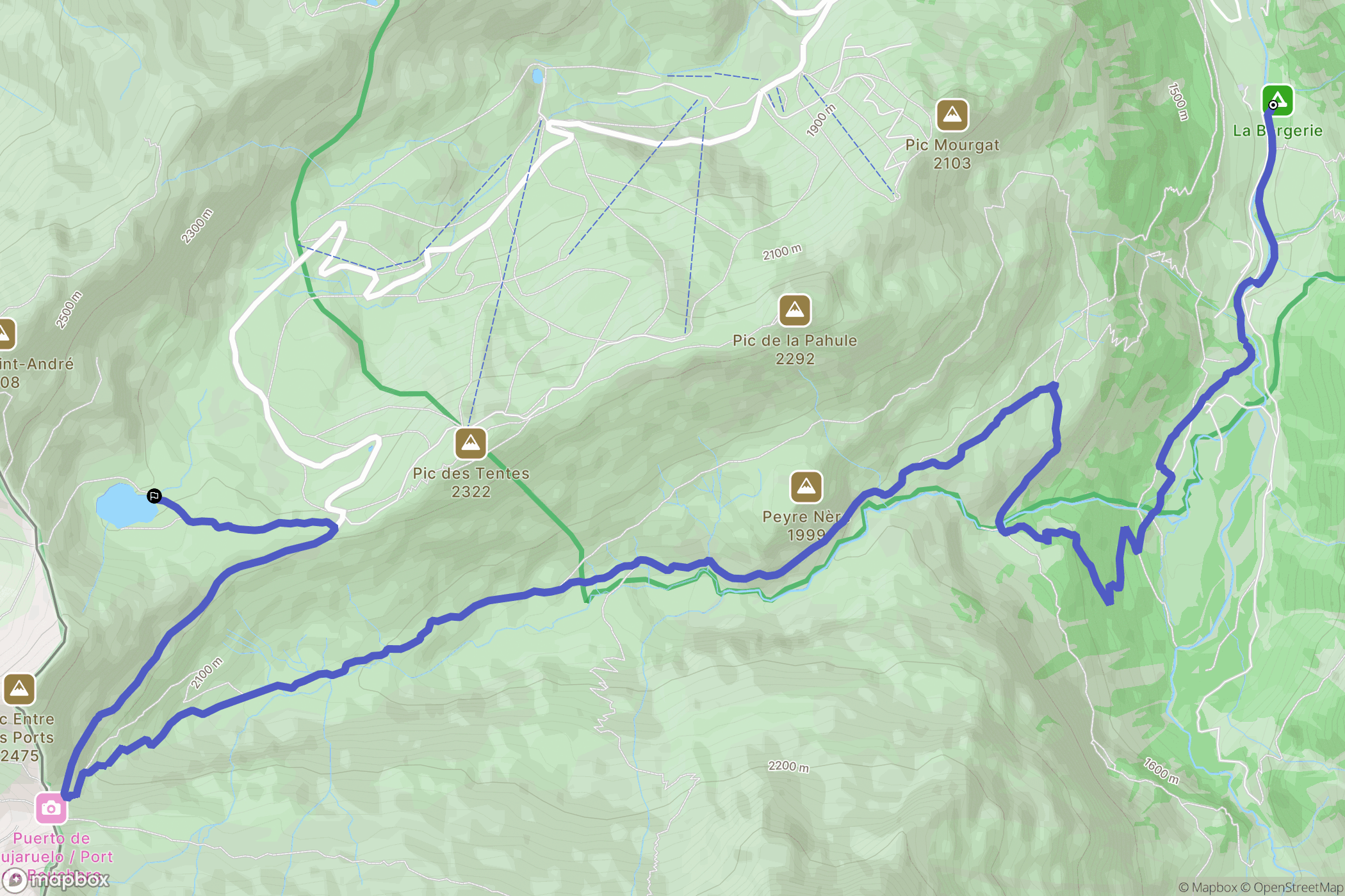 Gavarnie: routekaart voor buitenactiviteiten - France