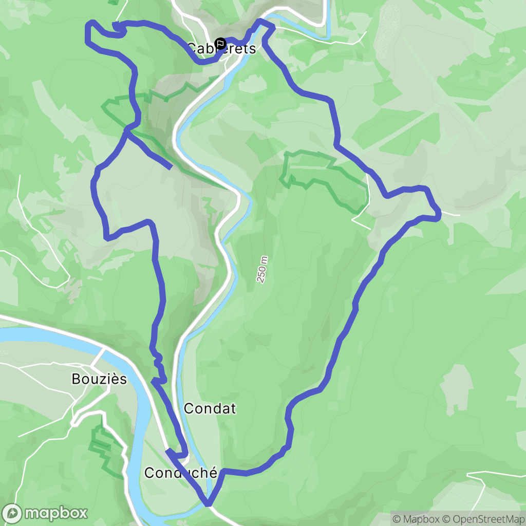 Cabrerets: routekaart voor buitenactiviteiten - France