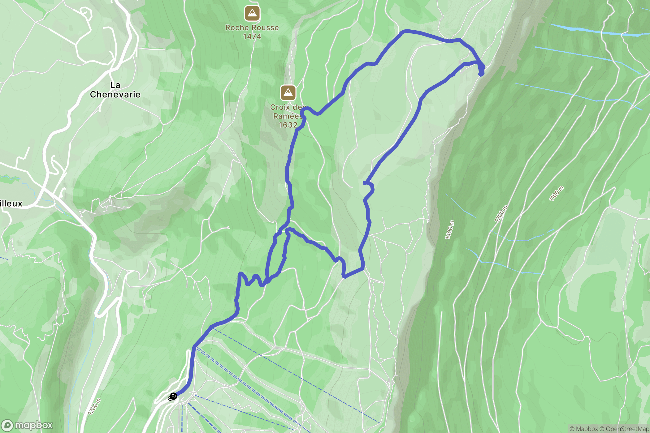 Lans-en-Vercors: routekaart voor buitenactiviteiten - France