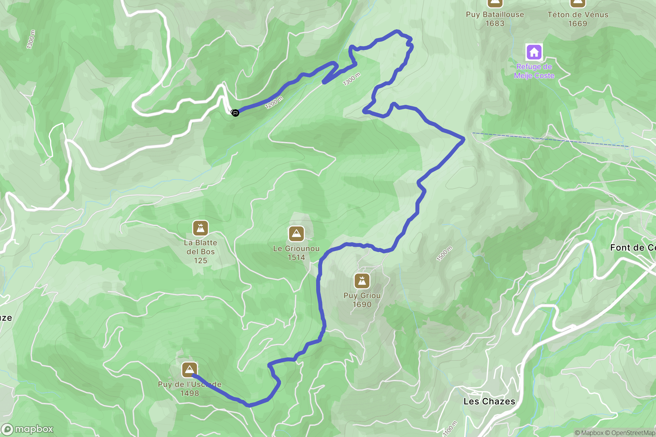 Mandailles-Saint-Julien: routekaart voor buitenactiviteiten - France