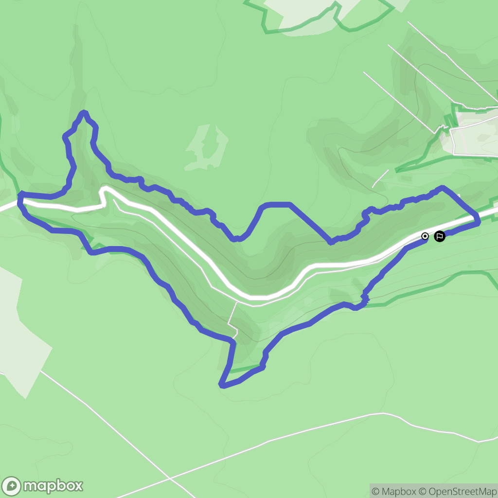 Gevrey Chambertin : carte du parcours de randonnée - France