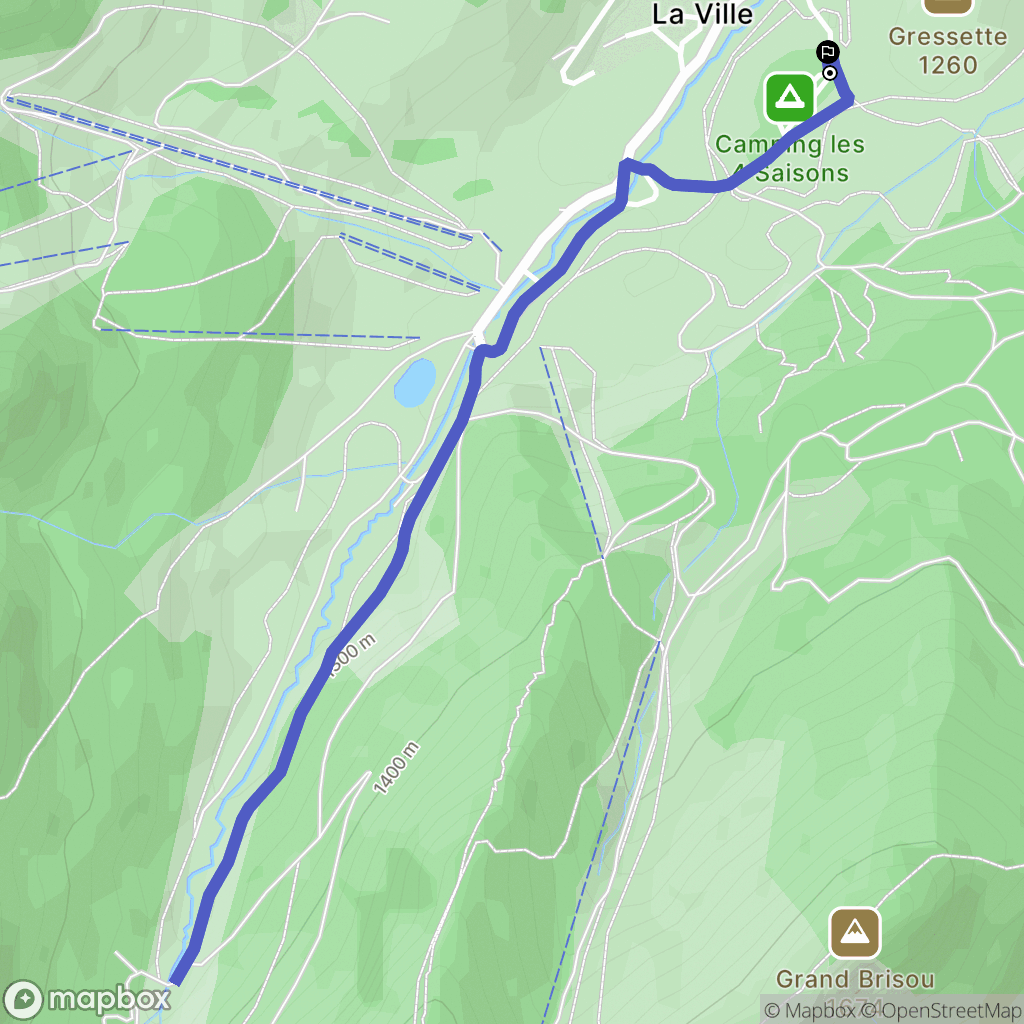 Gresse-en-Vercors: routekaart voor buitenactiviteiten - France