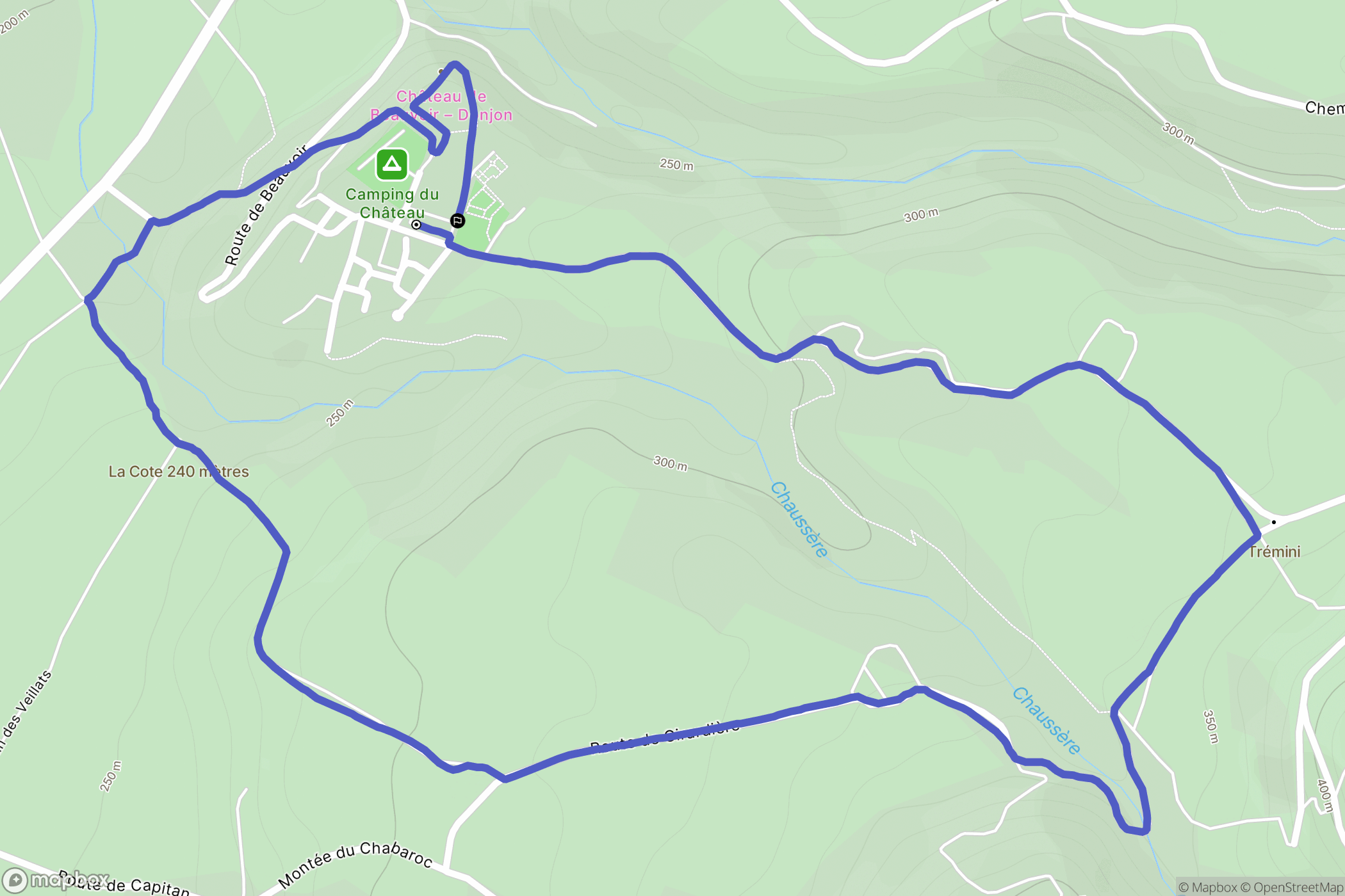Beauvoir-en-Royans: routekaart voor buitenactiviteiten - France