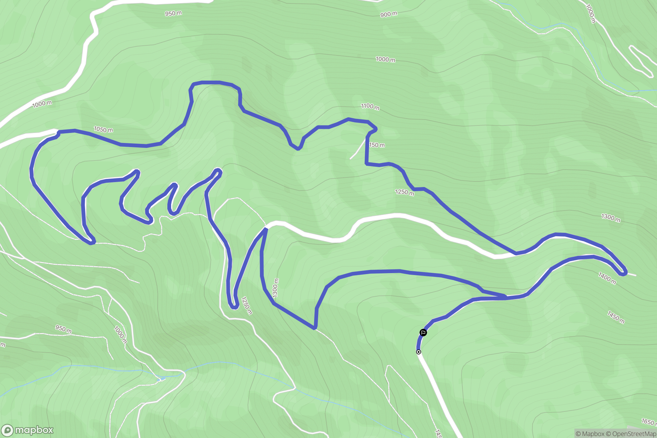 Arvillard : carte du parcours de randonnée - France