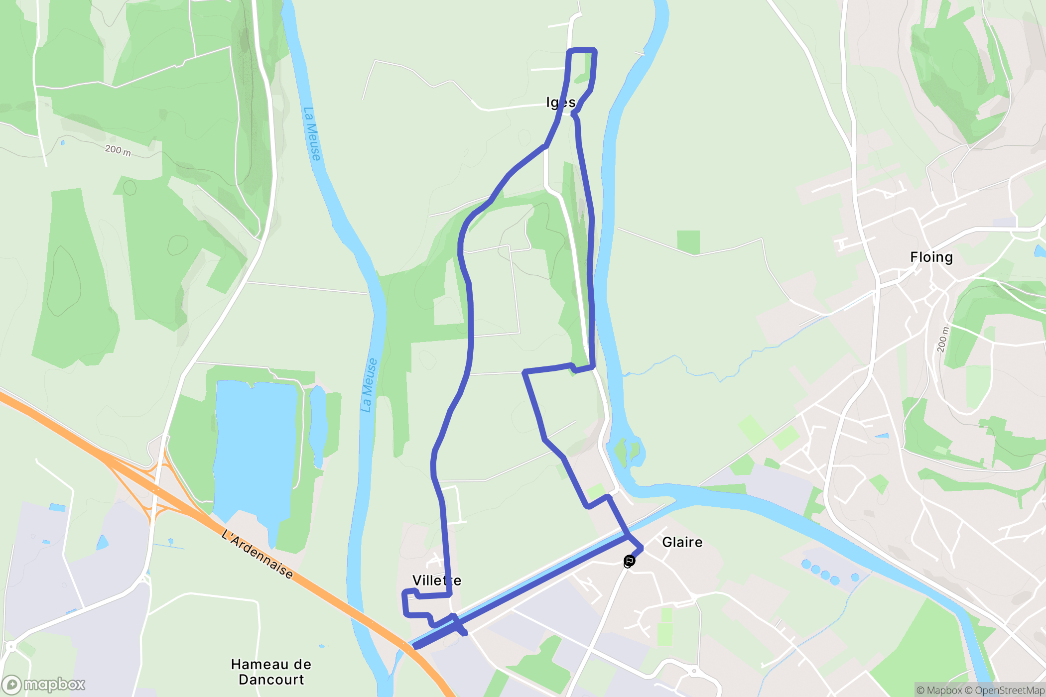 Glaire: routekaart voor buitenactiviteiten - France