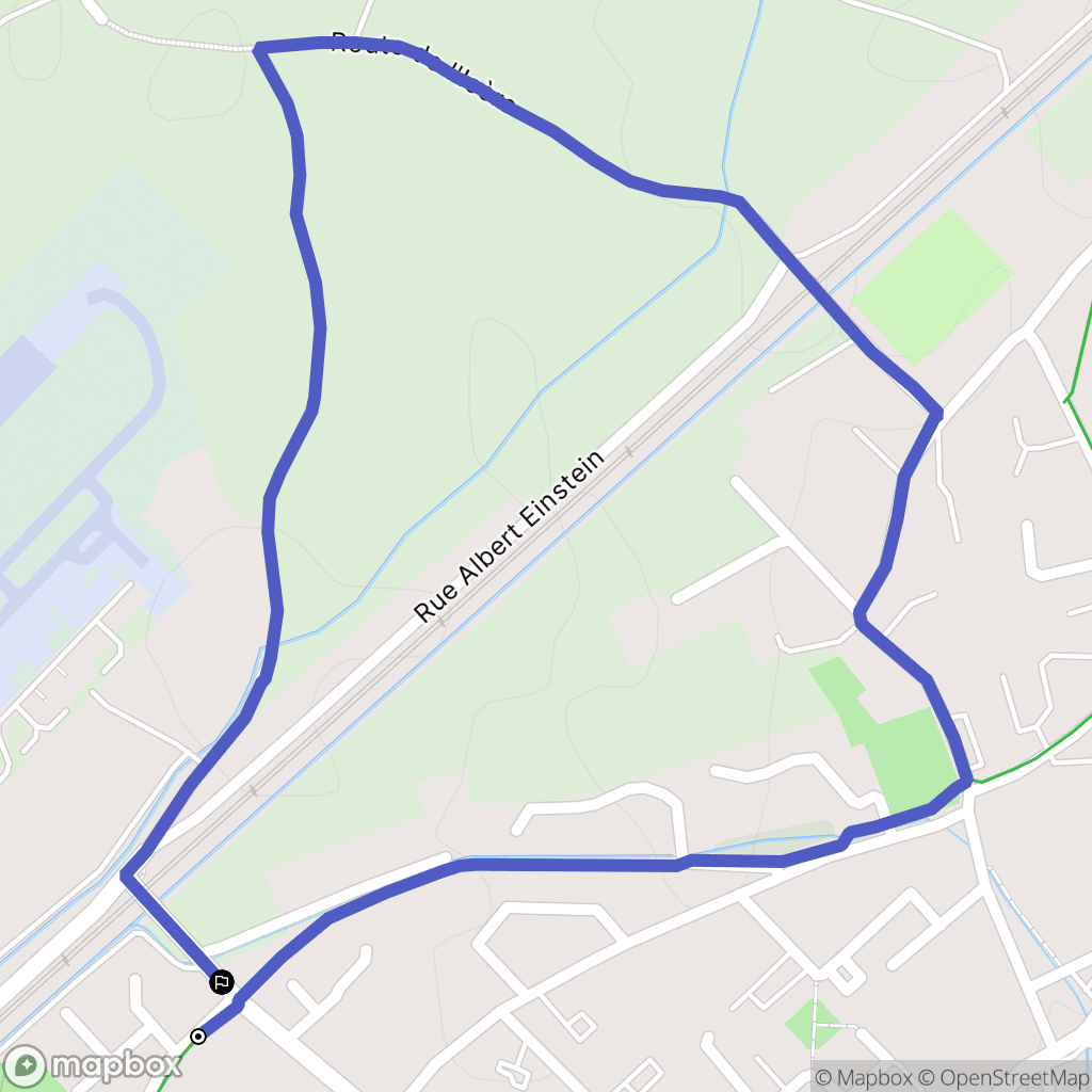 Le Versoud : carte du parcours de randonnée - France